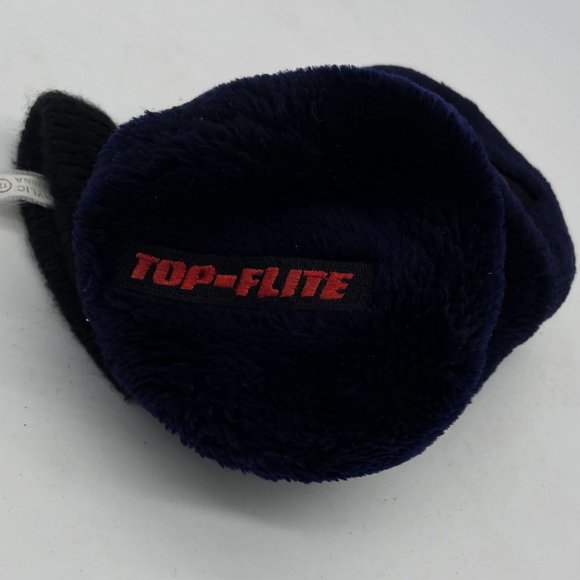 Top-Flite Thunder Heat Blue/Black Golf Club Driver Plush Head Cover Golfing - Picture 4 of 7